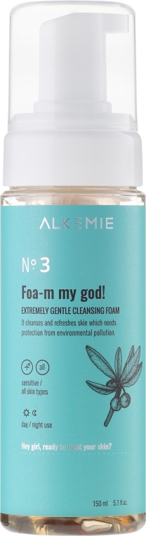 pianka do mycia twarzy foa-m my god microbiome alkemie