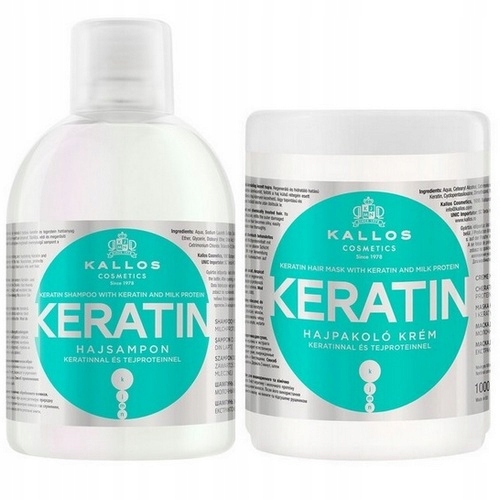 kallos keratin szampon po keratynowym prostowaniu