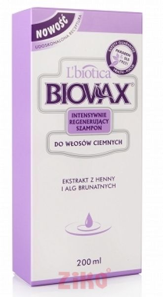 szampon do włosów ciemnych biovax