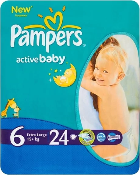 skąpiec pampers 6 124