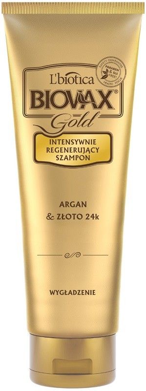 biovax szampon argan złoto