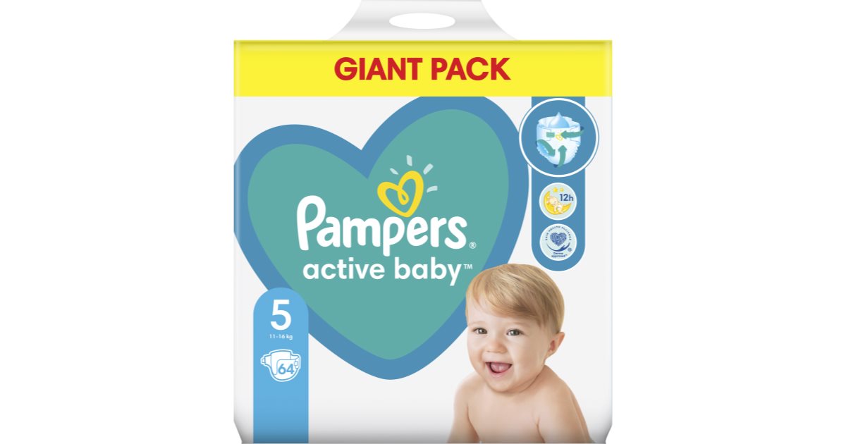 pampers active beby 5