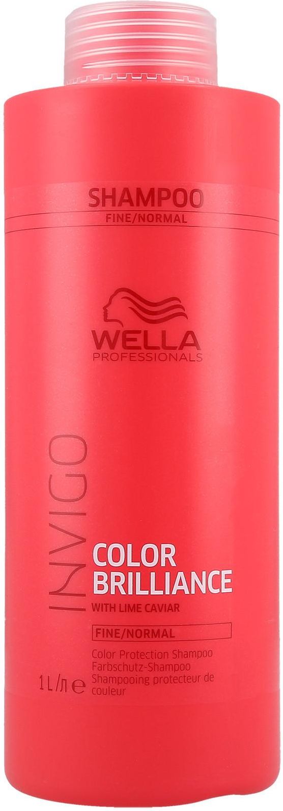 wella brilliance szampon do włosów farbowanych cienkich i normalnych 1000ml