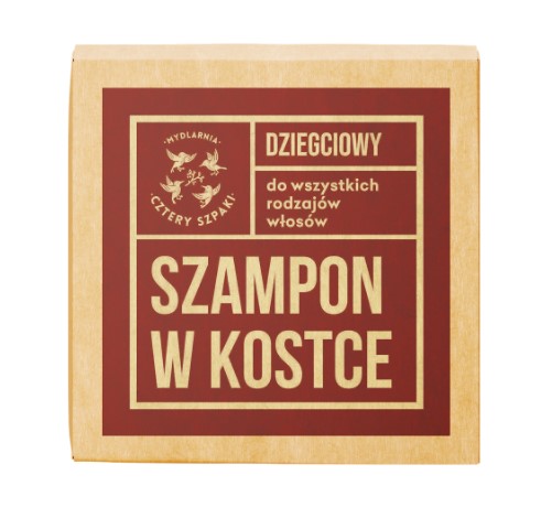 szampon w kostce z dziegciem