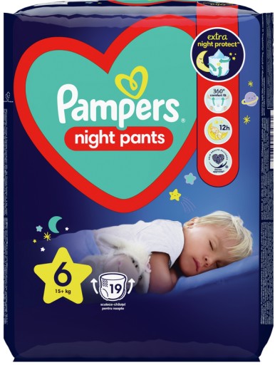 do kiedy pampers na noc