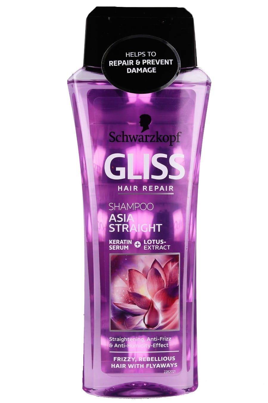 szampon gliss kur hair repair asia straight