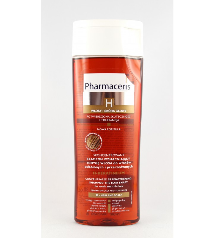 pharmaceris h keratineum szampon wzmacniający