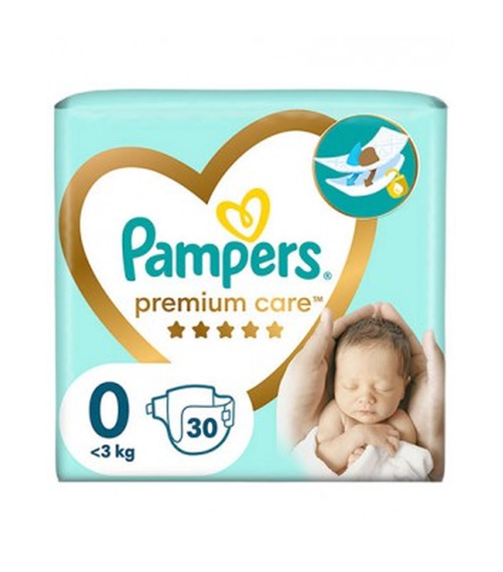 pampers premium care pieluchy 0 newborn 30 szt pieluszek