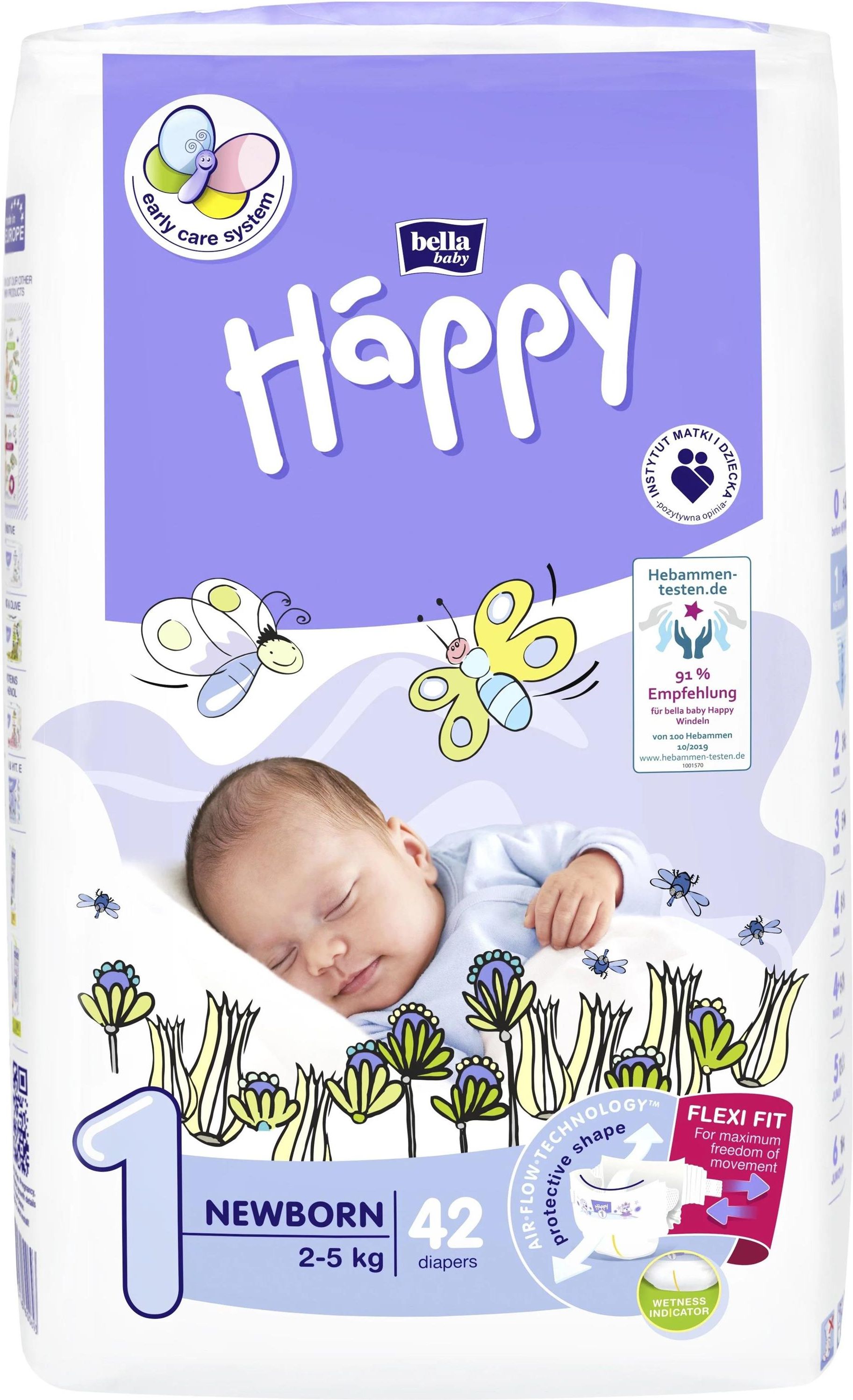 happy pieluchy 1 newborn 2-5kg wycięcie na pępek opinie