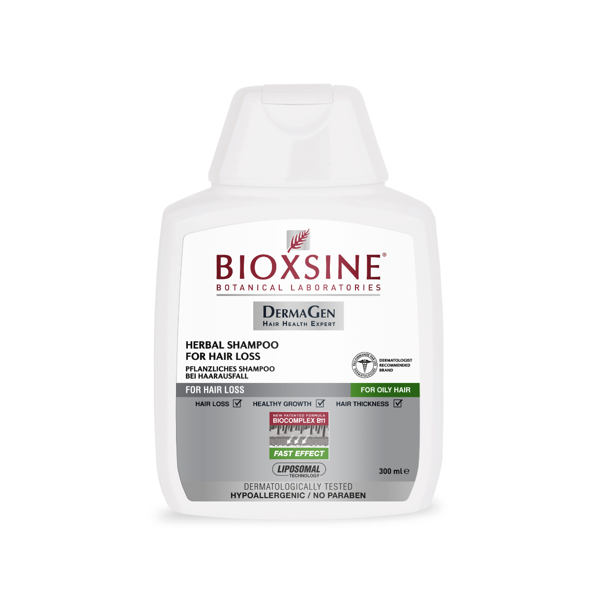 bioxsine szampon przeciw wypadaniu włosów do włosów tłustych