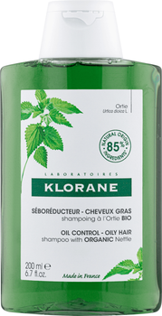 szampon klorane do włosów przetłuszczających