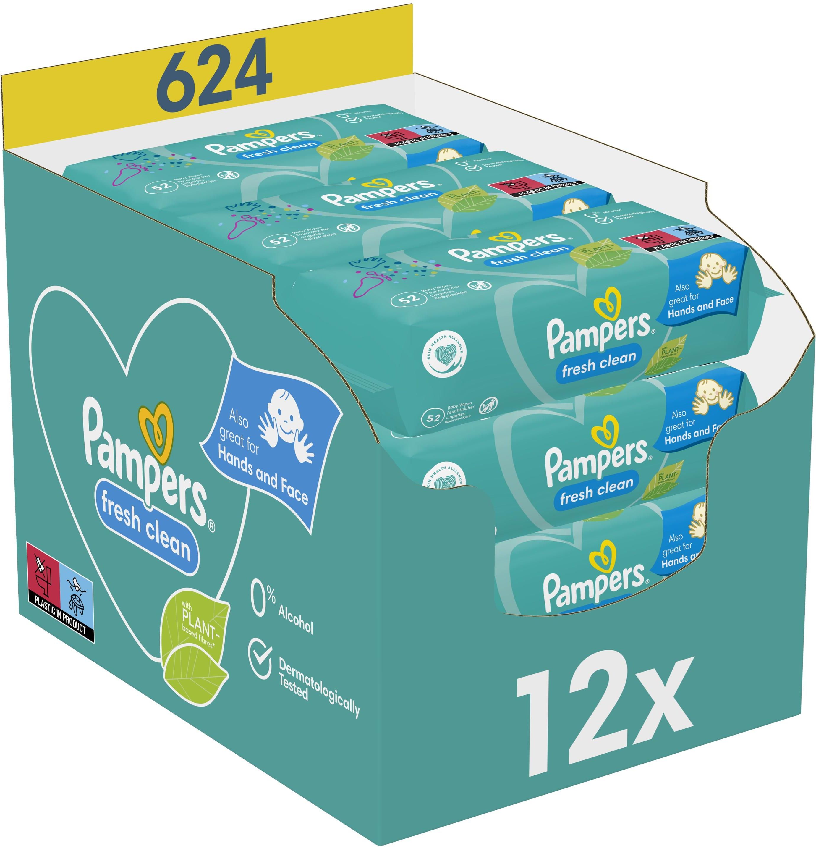 chusteczki pampers x12