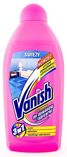 vanish do dywanów szampon opinie
