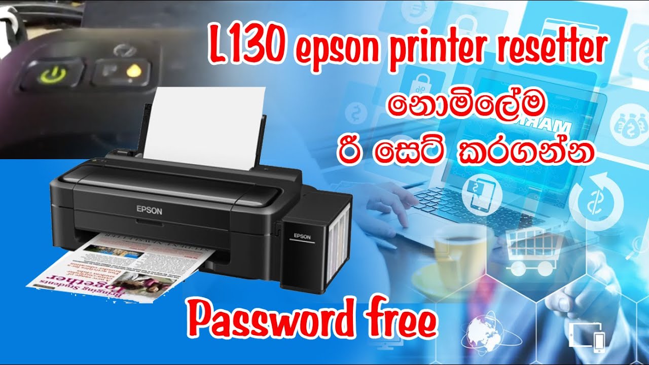 epson l130 reset pampers chomk