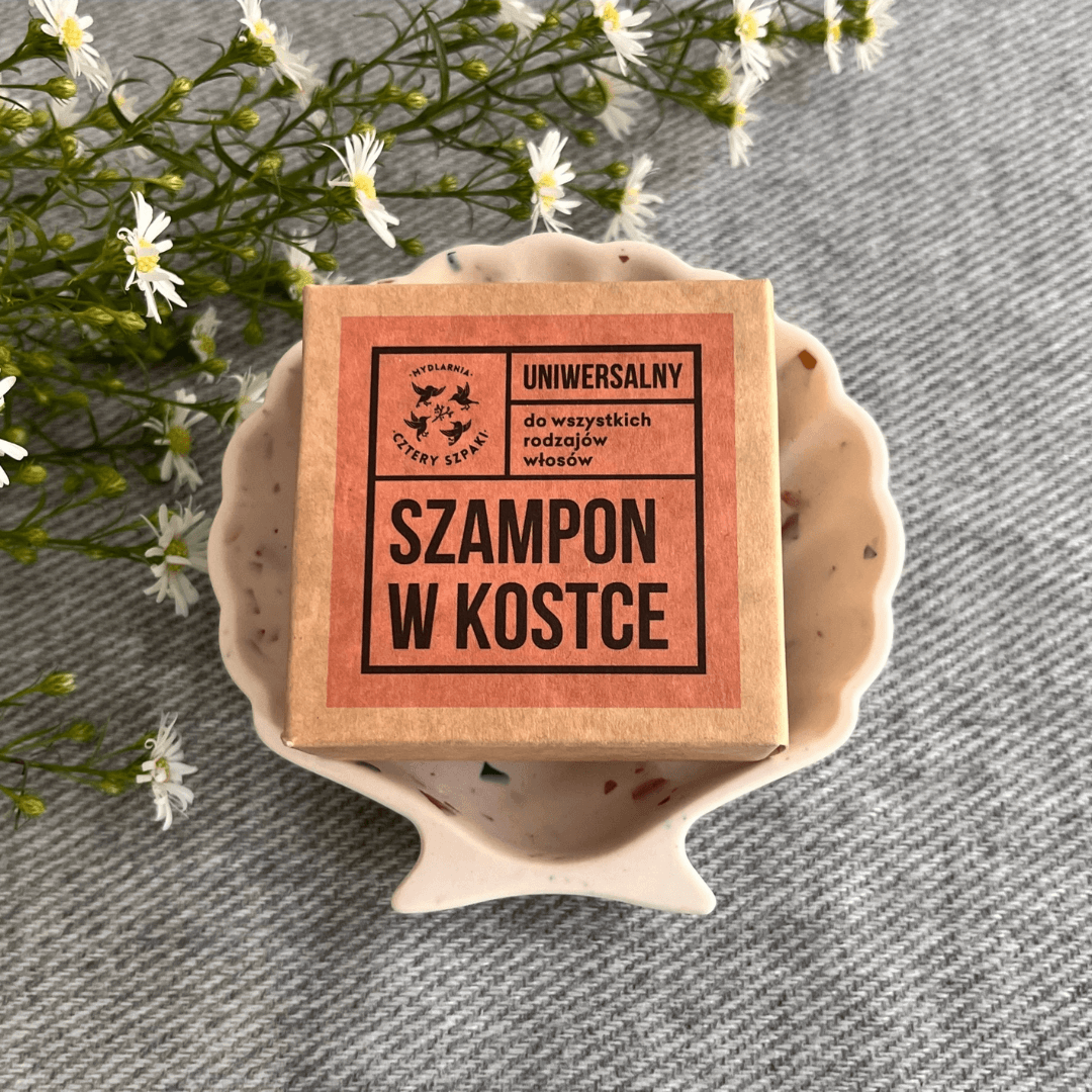 szampon do włosów w kostce drogi