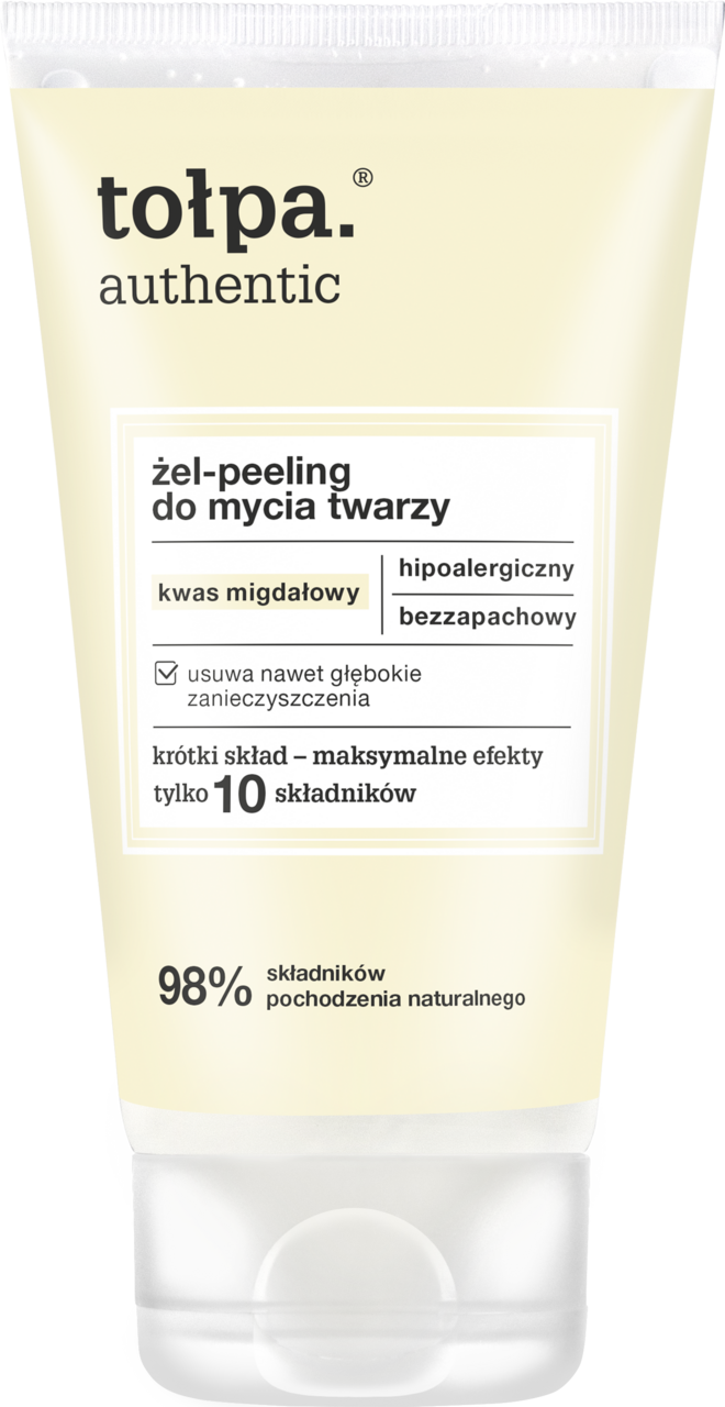 płyn do mycia twarzy peeling