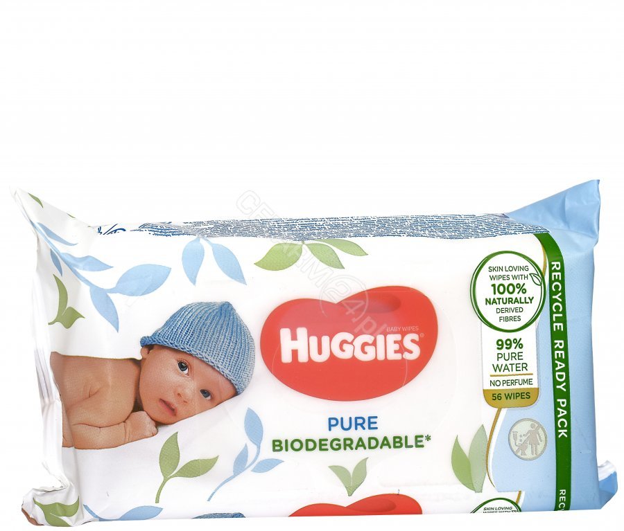 huggies chusteczki pure 56