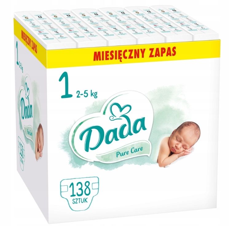 pieluchy dada 2-5 kg mega paka