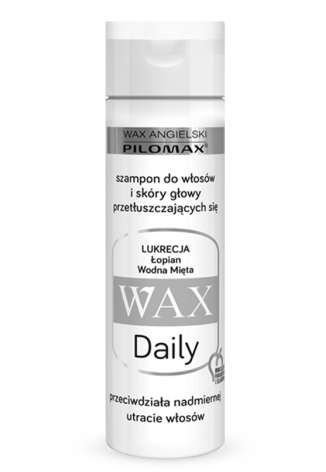 wax pilomax daily szampon do włosów przetłuszczających się