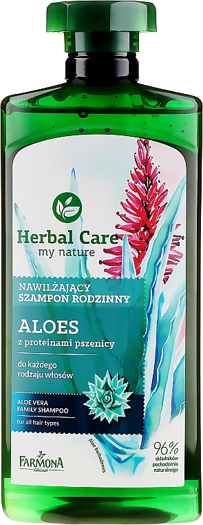 szampon herbal care z mleczkiem ryzowym