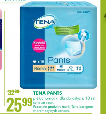 gazetka rossmann pieluchomajtki tena pants