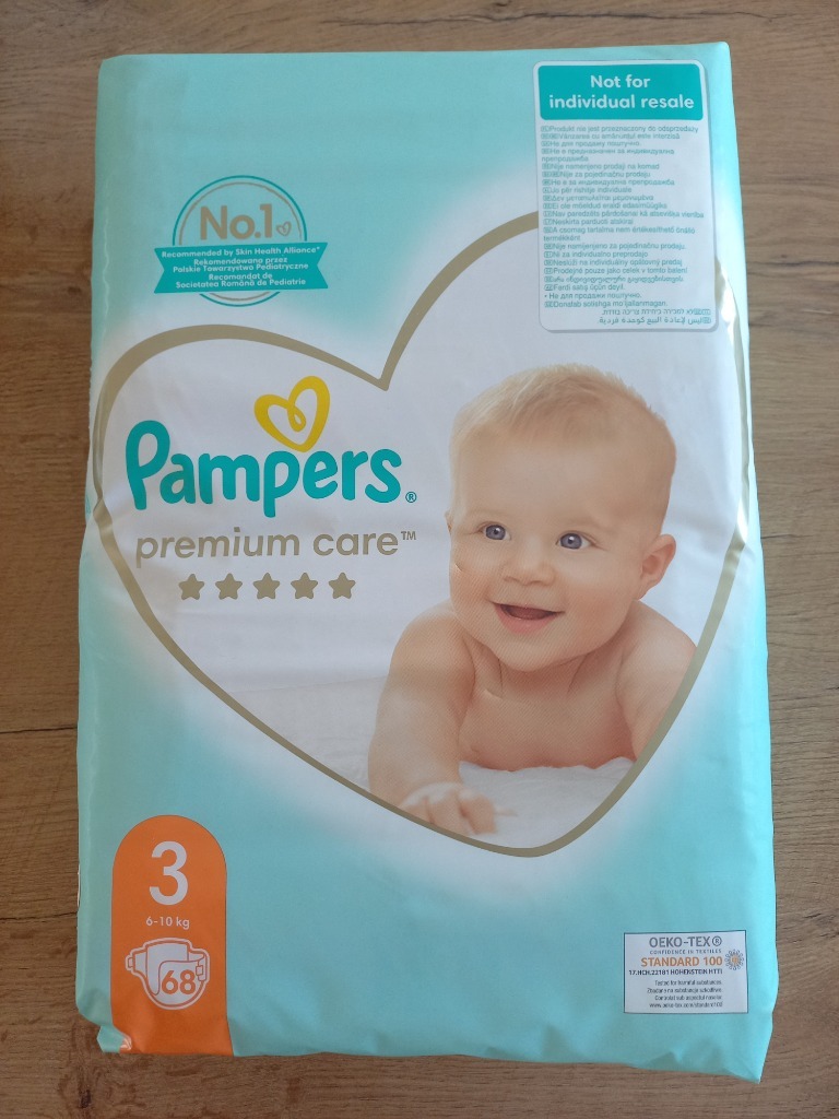 pampers premium care 3 68 sztuk