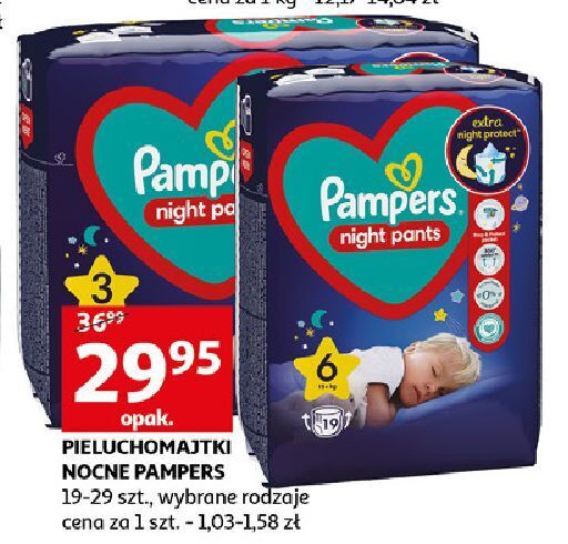 pampers pants 6 44 szt auchan