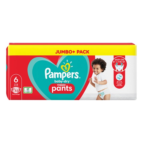 jumbo pack pampers pants 6