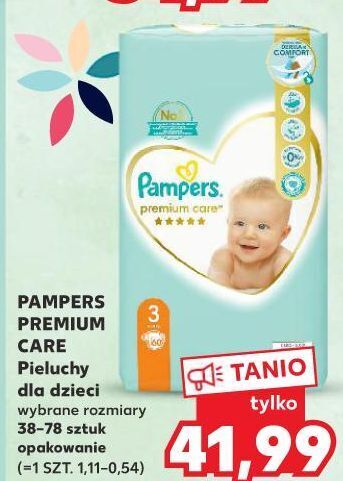 promocja pampers premium care 3