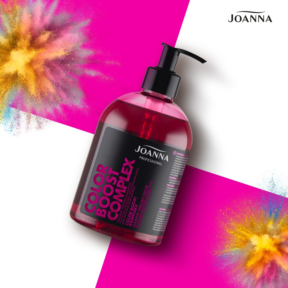 joanna szampon różowy color boost complex