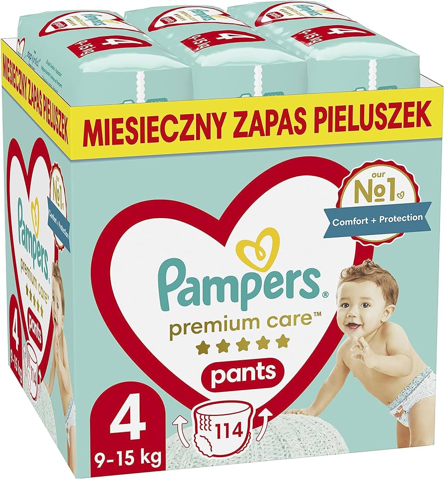 pampers opakowania