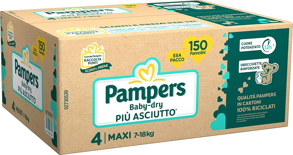 pampers 150 szt