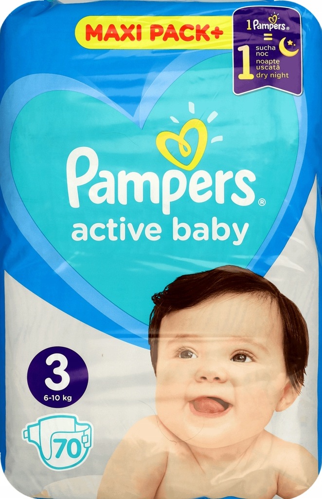 pampers active baby-dry 3 wskaźnik