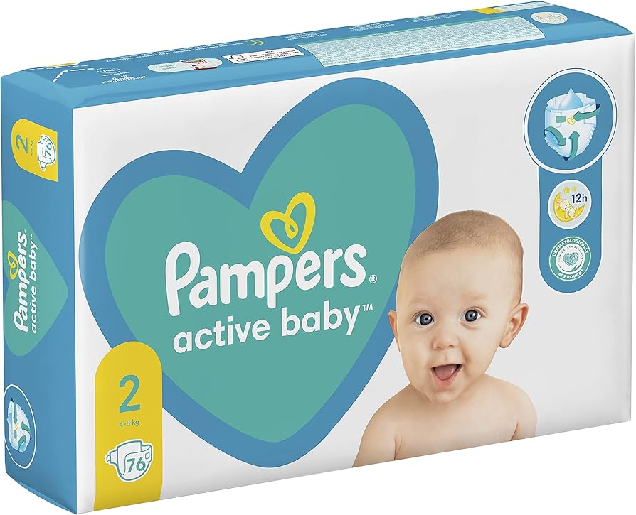 pampers activ baby 17 sztuk