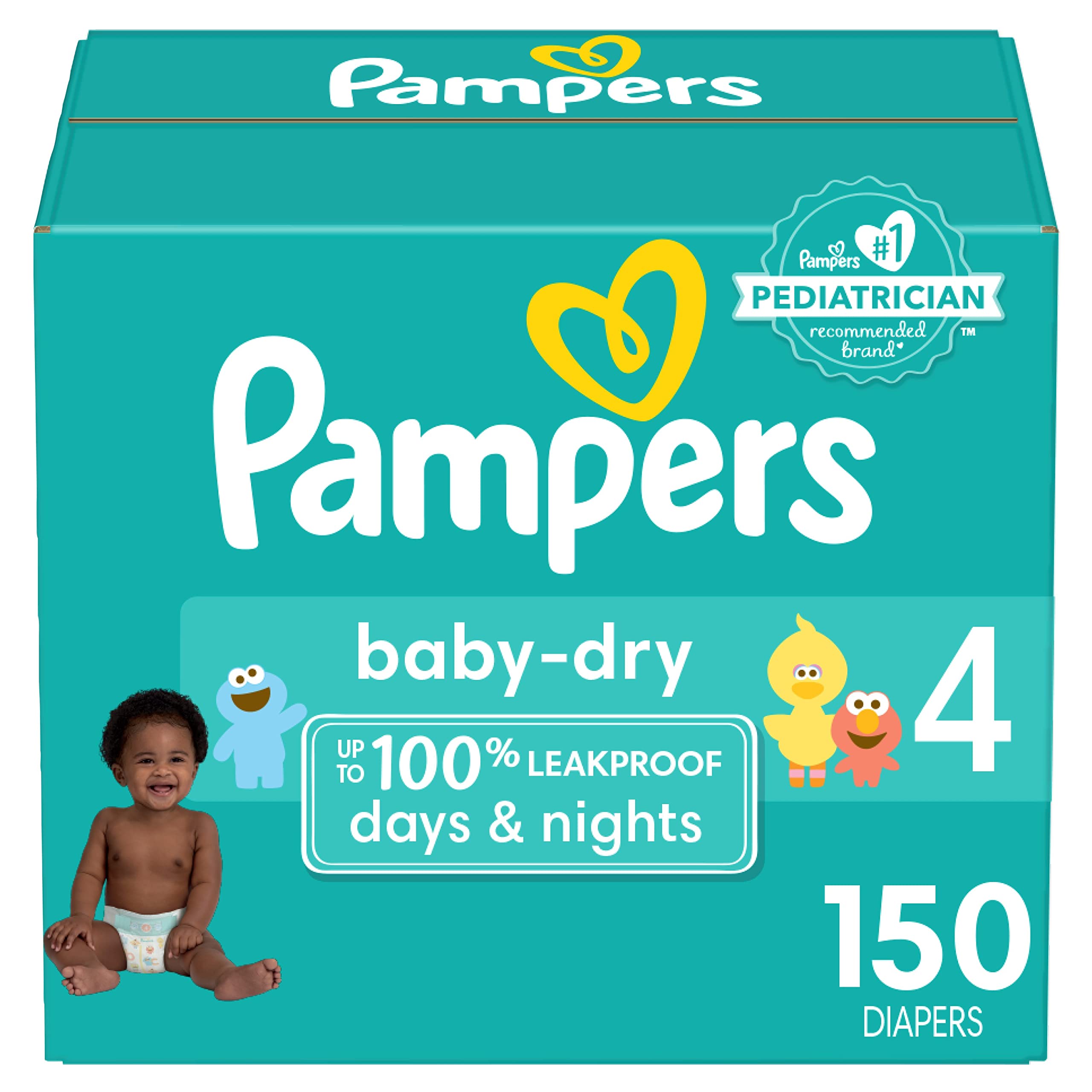 pampers soft dry 4