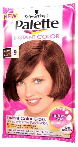 palette instant color szampon koloryzujący nr 9 mahoń