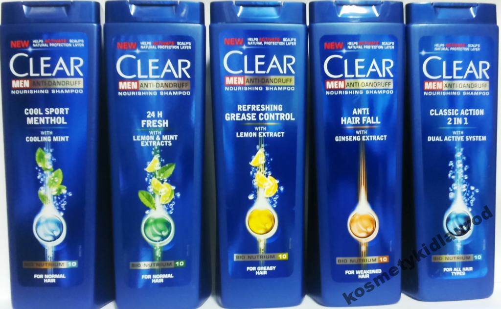 szampon clear 400 ml