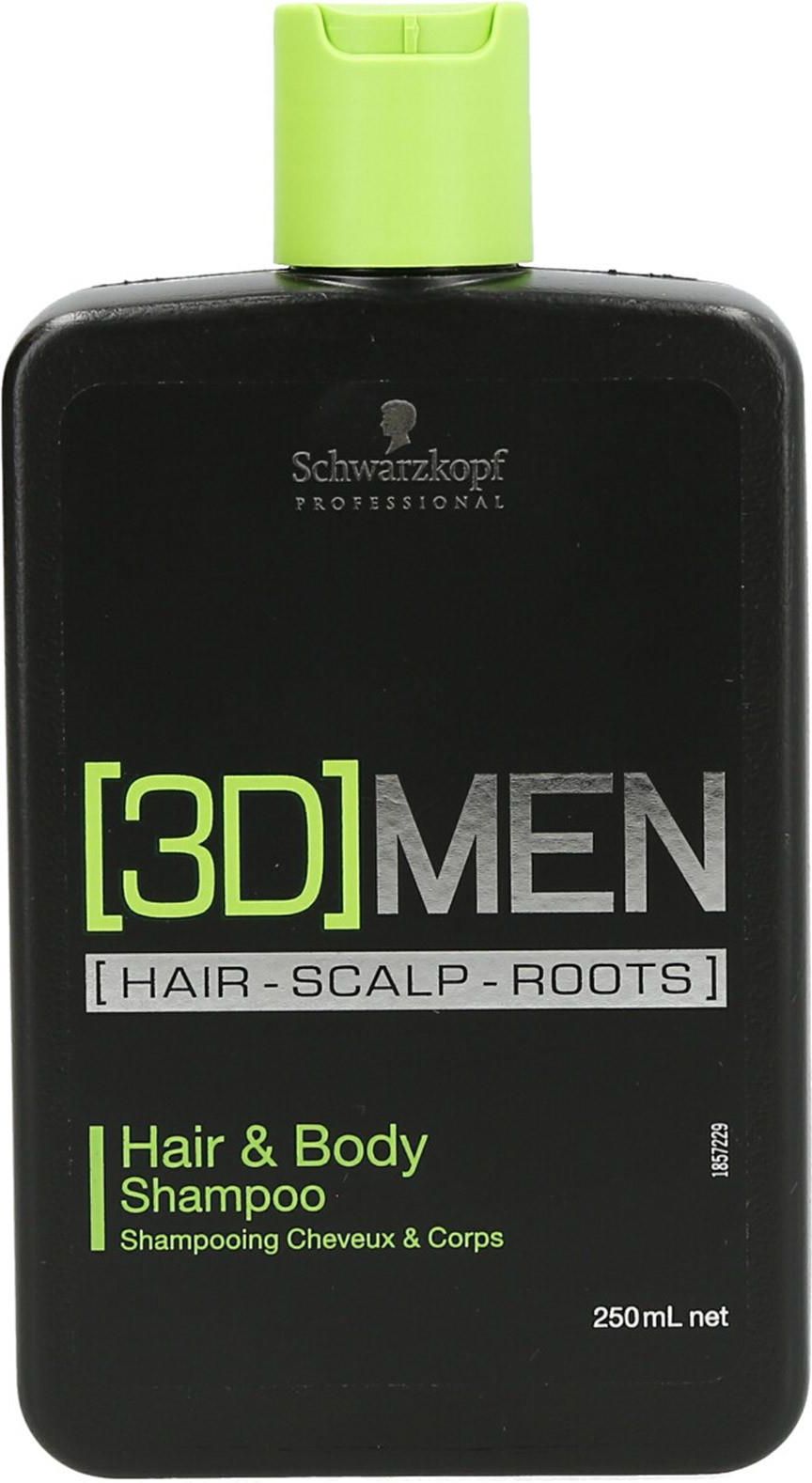 schwarzkopf professional 3d men szampon opinie