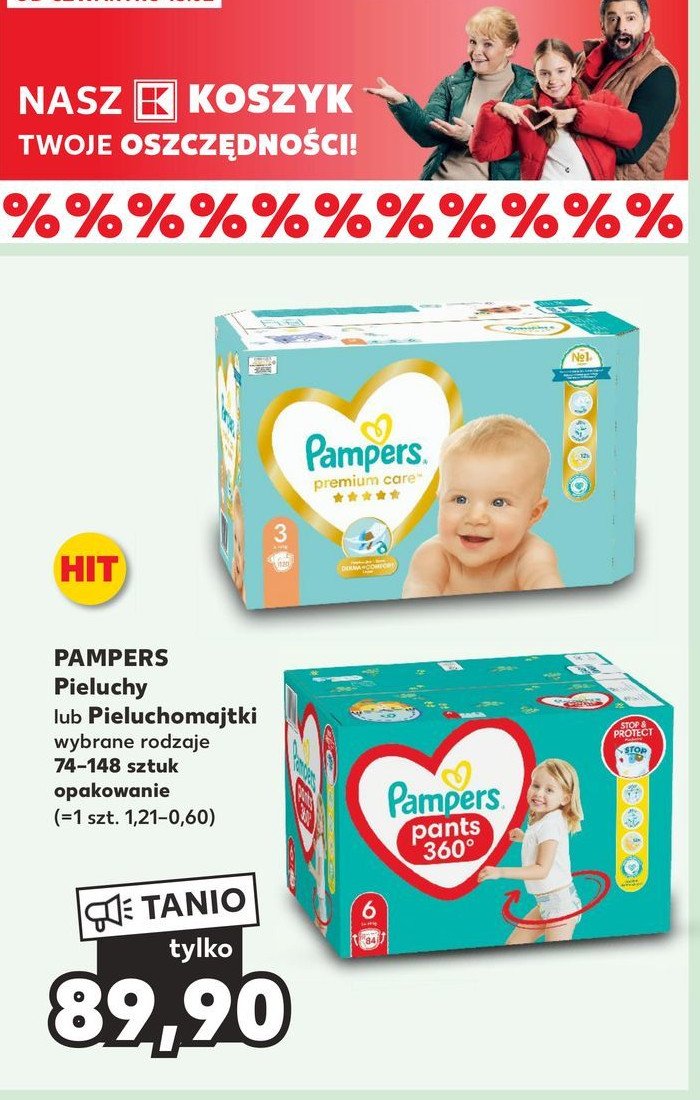 kaufland pieluchomajtki dla dzieci