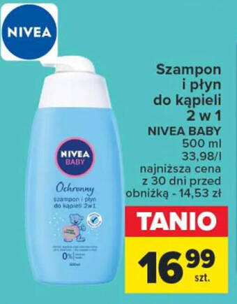 rossmann nivea baby szampon i płyn do kąpieli