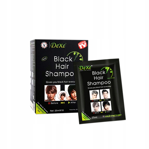 szampon koloryzujący na czarno