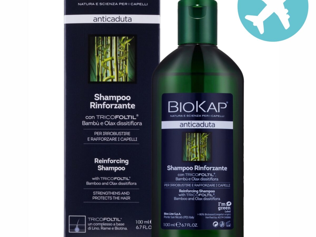 biokap anticaduta szampon przeciw wypadaniu włosów 100 ml