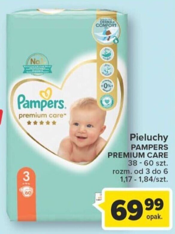 carrefour pampers premium promocja