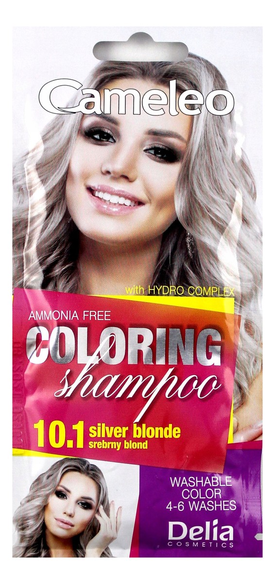 cameleo srebrny blond szampon koloryzujacy wizaz