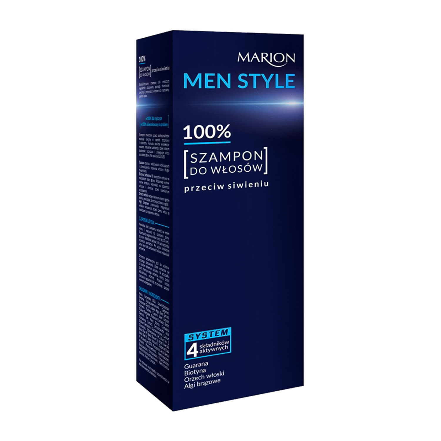 marion men style m100 szampon do włosów przeciw siwieniu