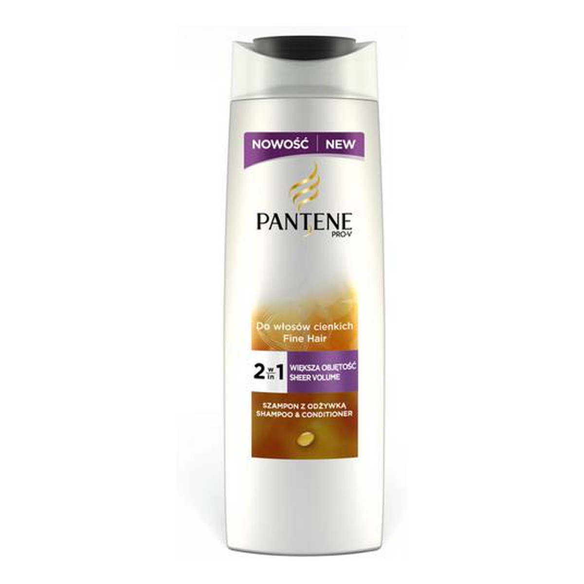 pantene pro-v większa objętość szampon i odżywka do włosów 2w1