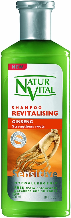 szampon naturvital z zieloną herbatą