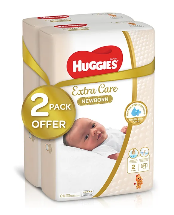 pampersy huggies 2 mega box