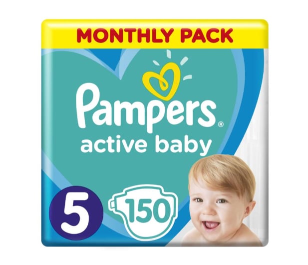 pampers active baby 5 junior 150szt