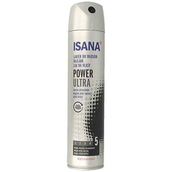 isana lakier do włosów 75 ml